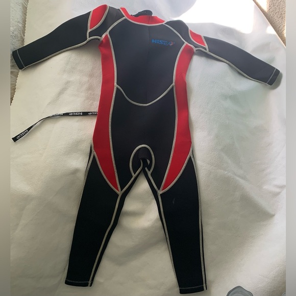 HISEA Scuba Donkey Wetsuit Full Body Kids Sz 6 Surfing Scuba Watersports - Picture 1 of 9
